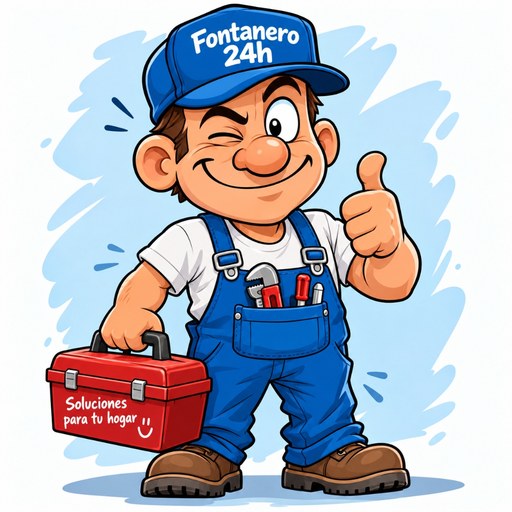 Mascota Fontanero Rápido 24h - TIPOS DE FONTANEROS